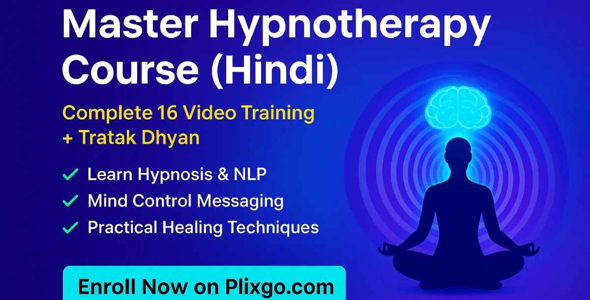 Tratak Dhyan & Hypnotherapy Release Bundle – Hindi Video Training for Mind Mastery